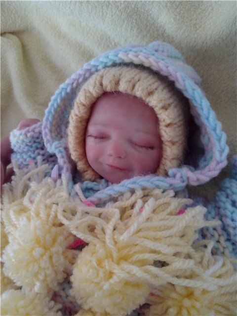 Кукла реборн Василь или Василина