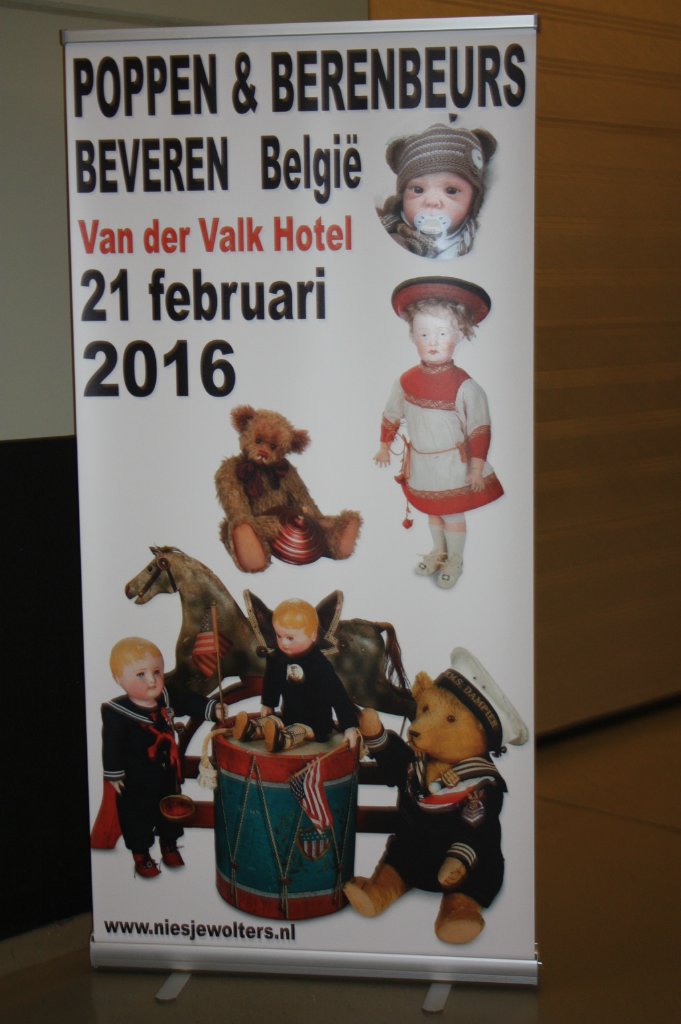 Выставка кукол, мишек тедди, кукольных домиков и миниатюры в Den Bosch (Нидерланды) 24-25 октября 2015 год. Часть вторая