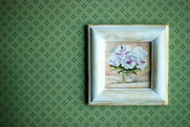 Картина маслом) — Аксессуары для кукол своими руками: идеи (фото 3)