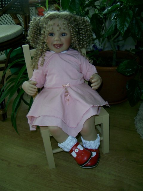 Кудрявый розовый бутончик - моя малышка Розали (фото 4)