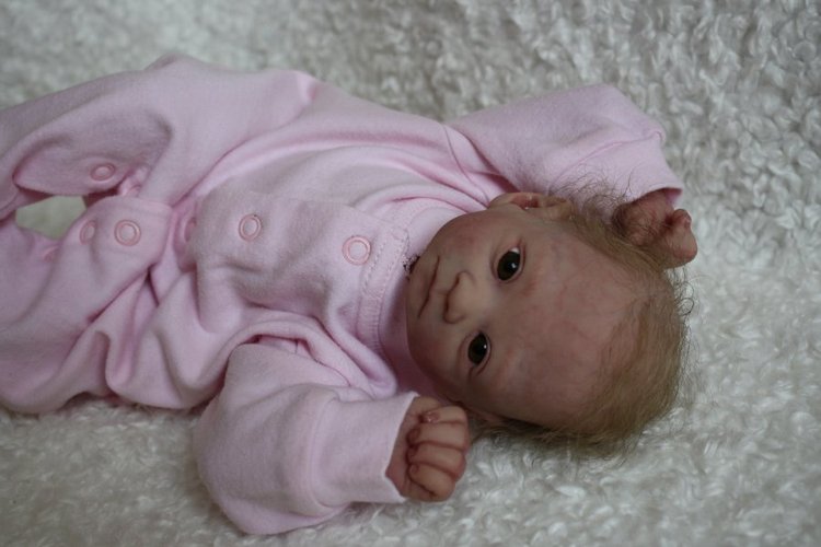 Кроха. Миниатюрный реборн Натальи Прониной (фото 2)