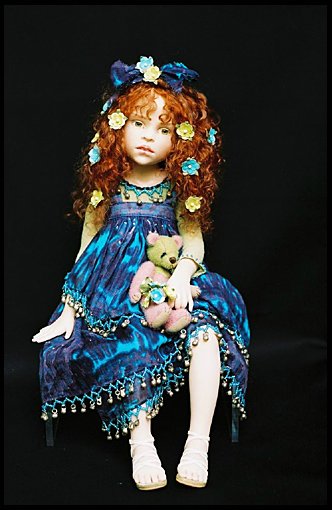 Чудо художница - Dale Zentner (dolls). Авторские куклы Дейл Зентнер
