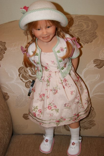 Катя по фамилии Плюшок. Коллекционная кукла Heidi Plusczok