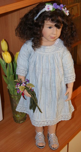 Девочка - весна Мира от Sissel Skille (фото 5)