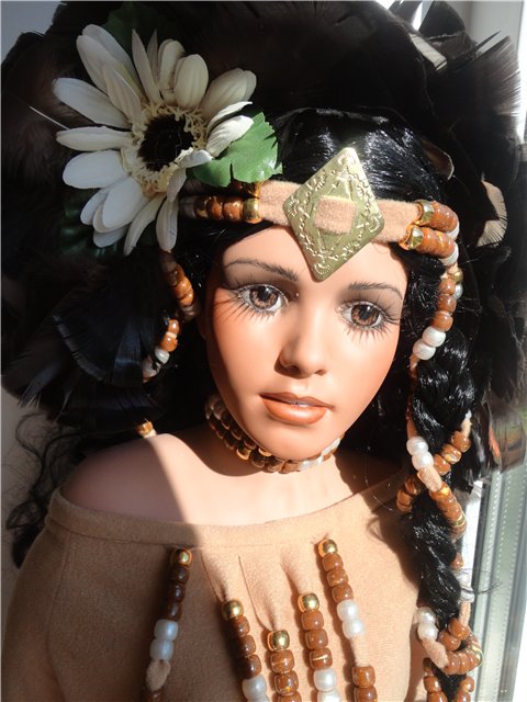 Песок Пустыни - фарфоровая кукла от Русти (фото 5)