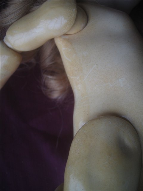 Шарнирная девочка от JDK. Реплика старинной куклы