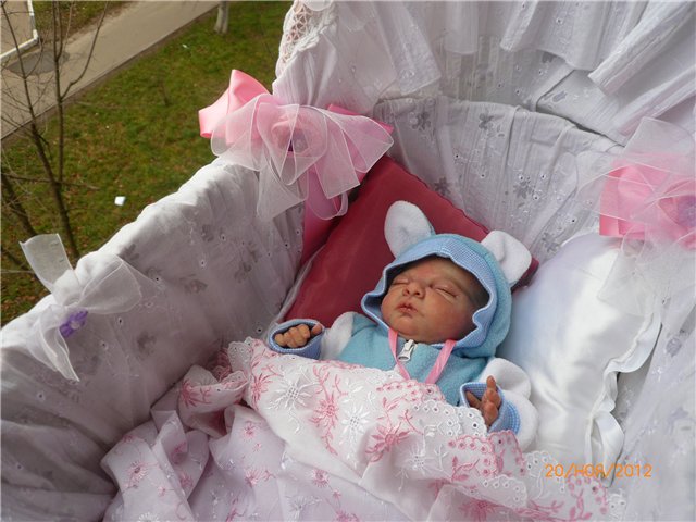 Моя дюймовочка реборн Настенька (фото 8)