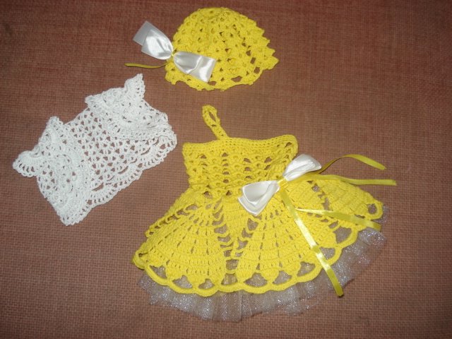 Мы очень ждем лето. Вязание для кукол Готц (фото 5)