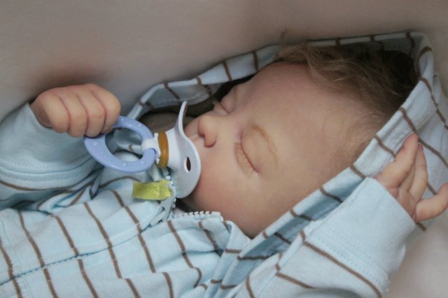 Мальчик одуванчик... Куколка реборн Вишни Виктории