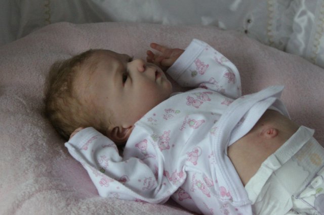 Мой слааадкий ангел! Девочка реборн Виктории Вишни