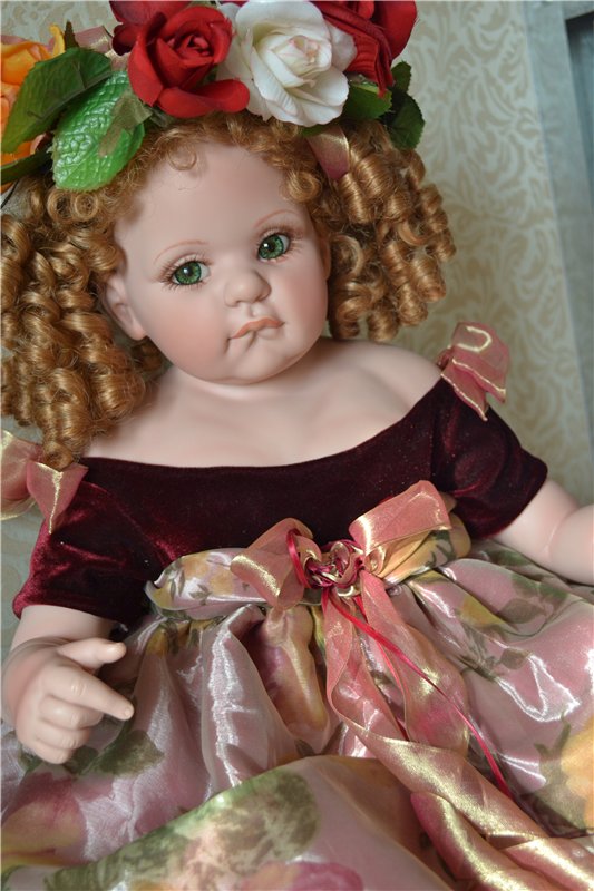 Мои первые куклы от Файзах Спанос - Молитва, Ангел и Чайная Роза