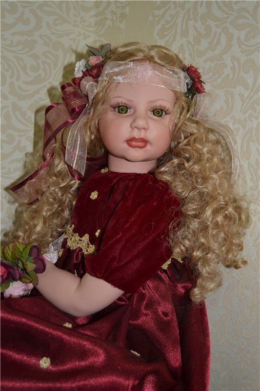 Мои первые куклы от Файзах Спанос - Молитва, Ангел и Чайная Роза (фото 8)