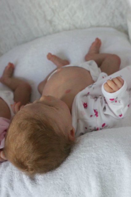 Ангелочки малыши... Куколки реборн Вишни Виктории (фото 4)