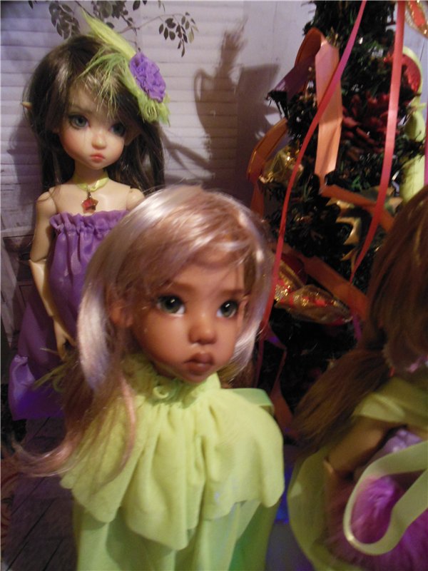Предновогодняя вечеринка моих девочек. Куклы Кайе Виггз