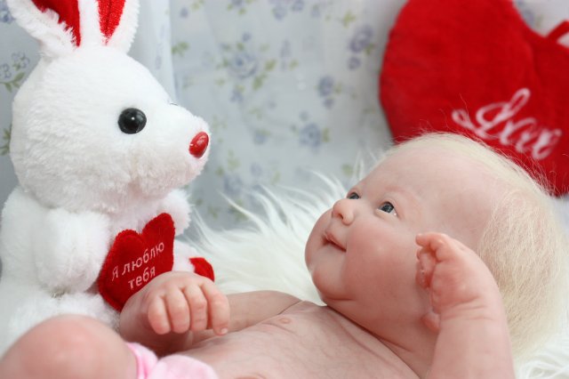 Реборн из Беренджер, нежность в пелёнках