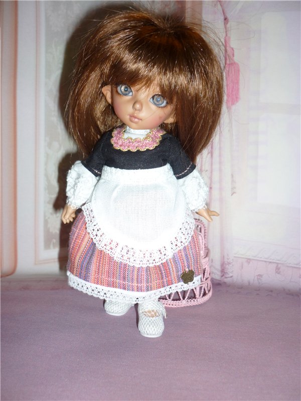 Кломпы... или с чего все начиналось..., голландский национальный костюм для малышки пукифи (фото 7)