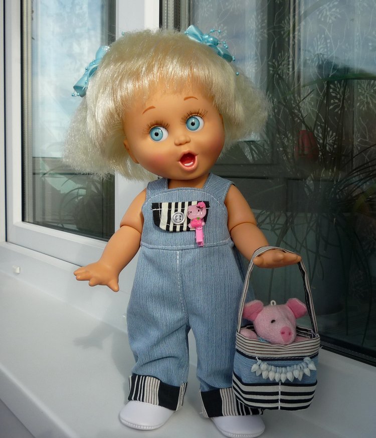 Показ мод №2 для кукол Galoob Baby Face (фото 10)