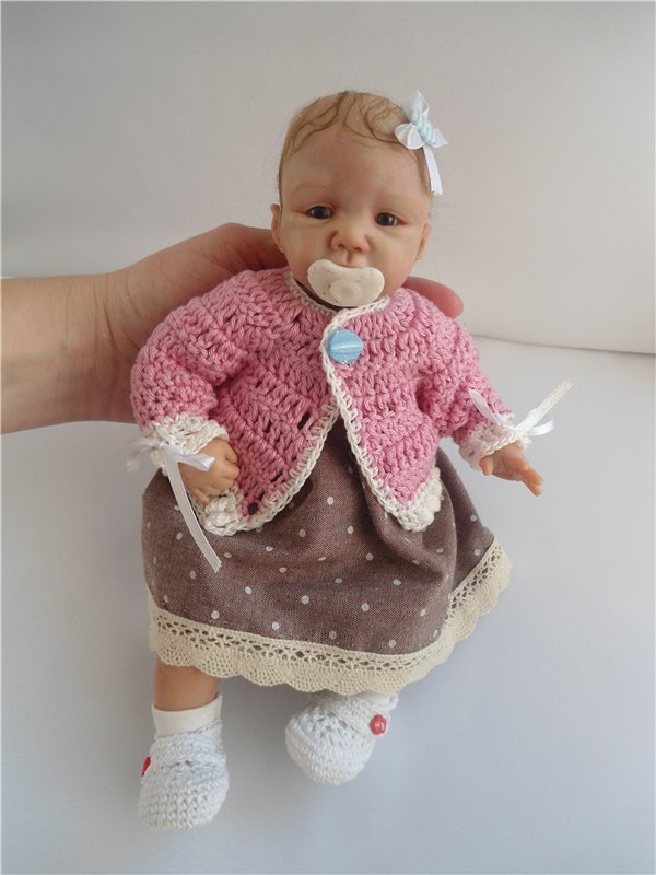 Авторская кукла Машенька, малышка ноября