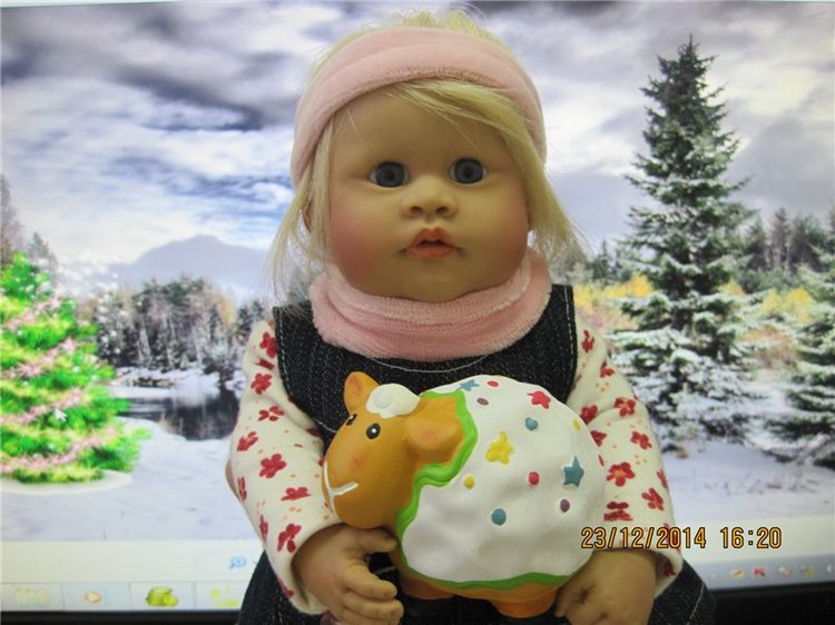 Фросенька. Коллекционная куколка Flori, Rolanda Heimer, Schildkrot