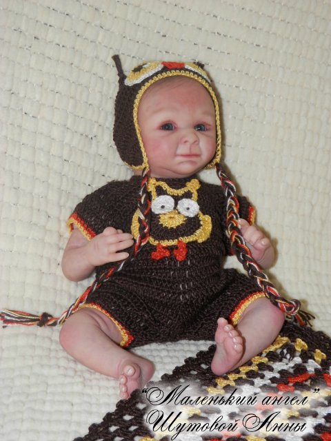 Малышок Филиппок. Кукла реборн Шутовой Анны