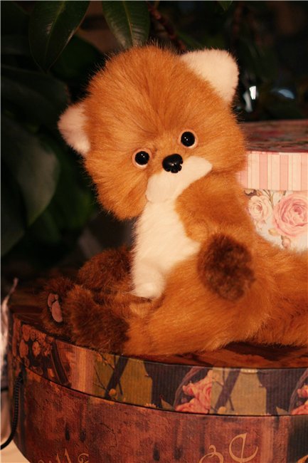 Создание лисёнка — Авторские мишки Тедди и друзья: фото (фото 9)