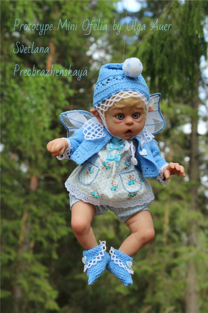 Мой прототип мини Офелии от Ольги Ауэр. Куклы реборн Светланы Преображенской (фото 4)