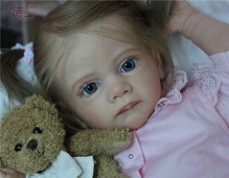 Дарина. Мой Прототип реборн Фрида от Каролы Вегерих