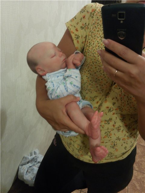 Новорожденный сплюшка реборн. Ну люблю я их и все тут