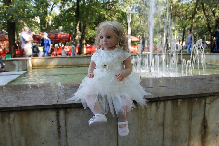 Вероника - моя маленькая принцесса! Кукла реборн Шепелевой Людмилы