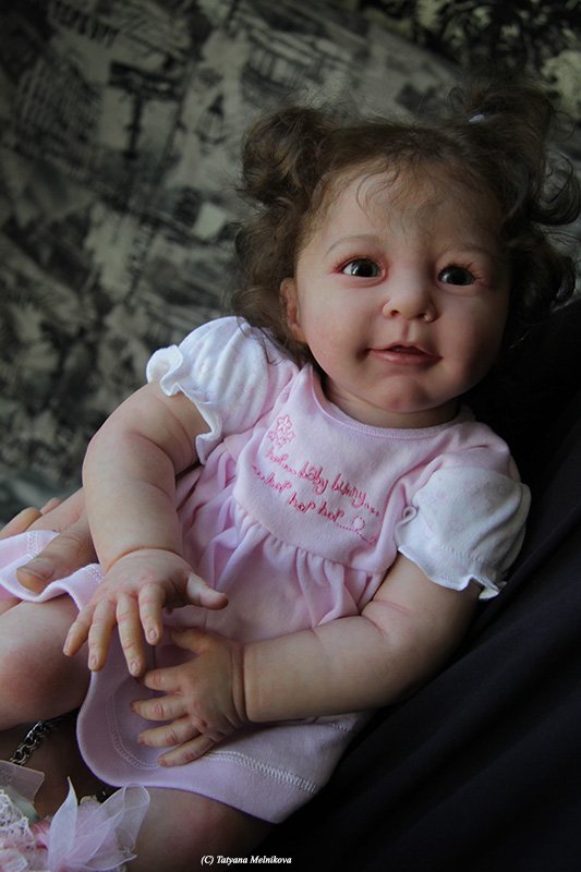 Солнышко мое, кукла реборн Лисонька