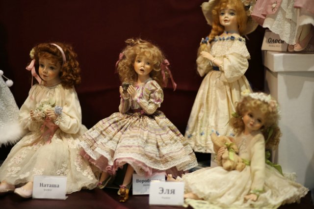 Великолепие выставки "Искусство Куклы" 11 декабря 2015 г