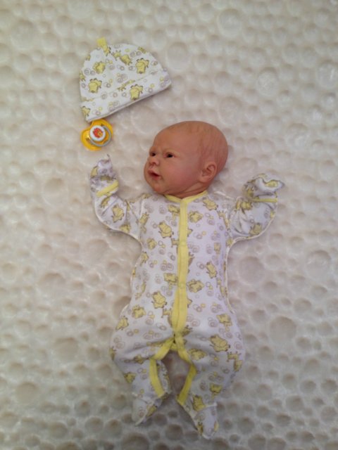 Крошка Мэддисон. Кукла-реборн молд Madisson Andrea Arcello