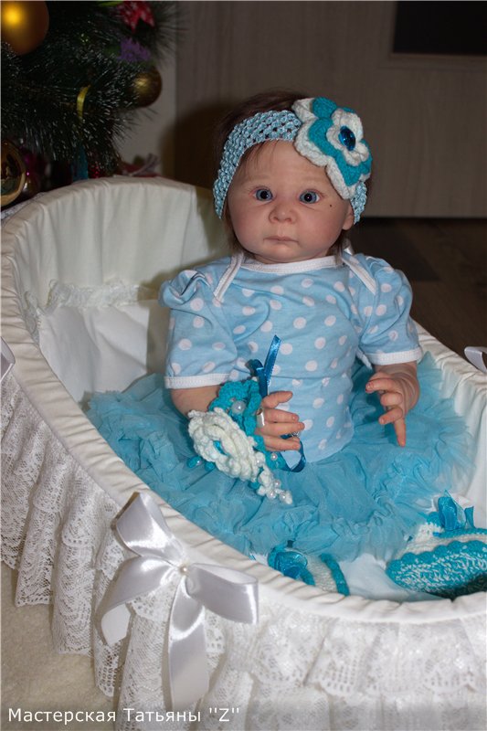 Послушная девочка реборн Лиза (фото 5)