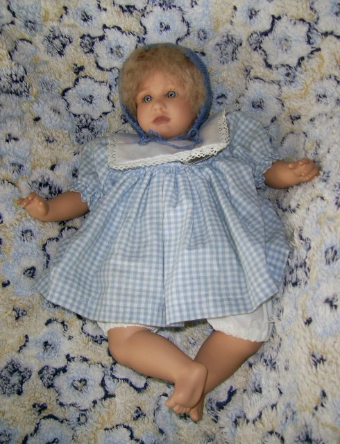 Коллекционная кукла от Ruth Treffeisen