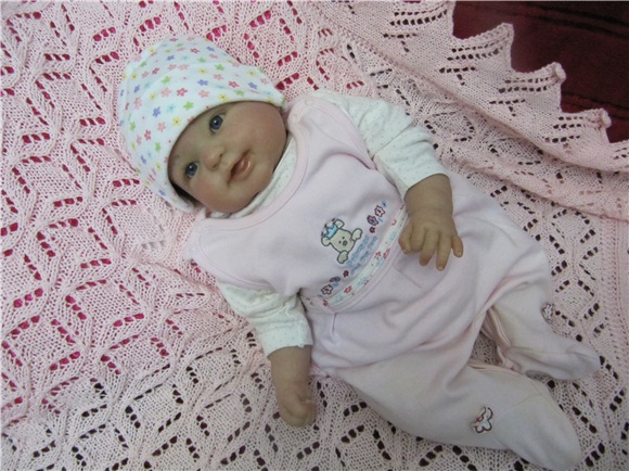 Полинка - малинка — Куклы Berenguer (Беренджер): пупсы La Newborn (фото 4)