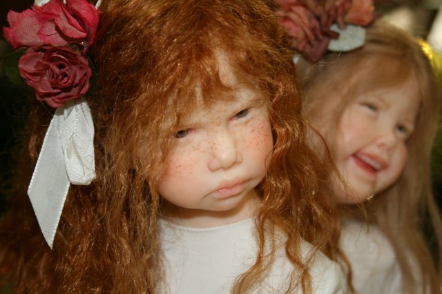 Куклы Лауры Скаттолини на выставке VII Международный салон кукол в Москве