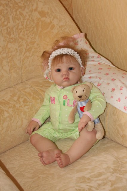 Пончик Люся - моя кукла реборн