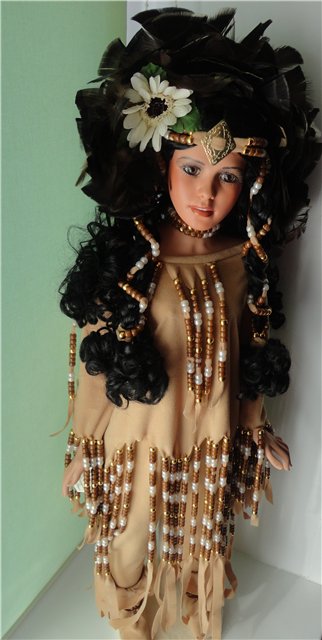 Песок Пустыни - фарфоровая кукла от Русти