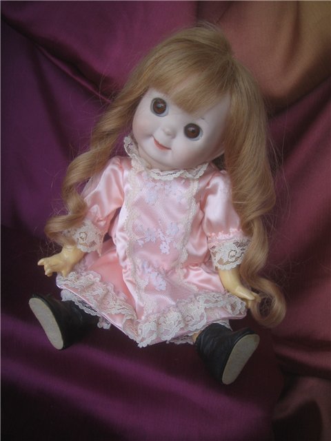 Шарнирная девочка от JDK. Реплика старинной куклы