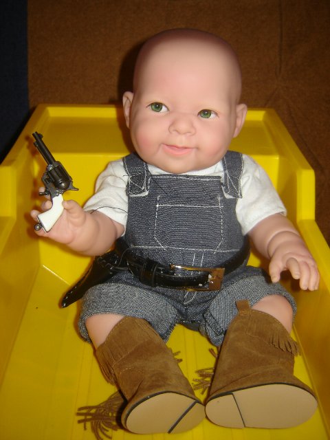 Шериф и его помощник против Мистера Лягуха. Куклы Berenguer