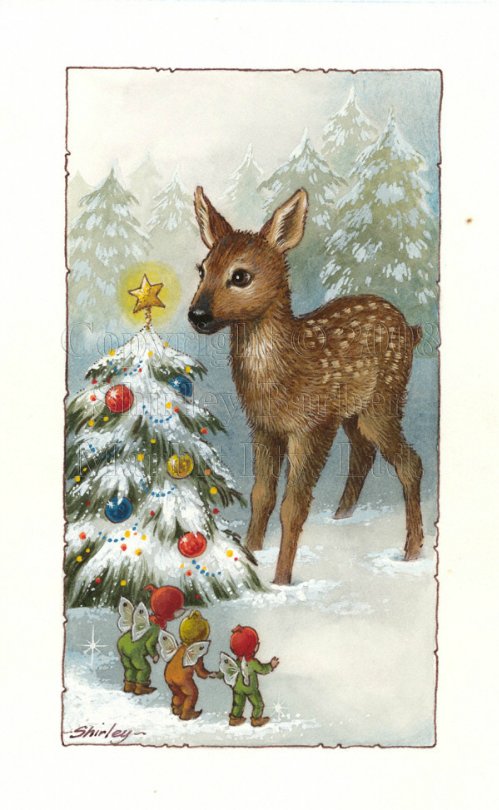 Мир эльфов и фей от Ширли Барбер (SHIRLEY BARBER)