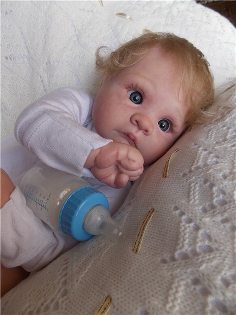 Котенок Савушка, мой забавный глазастик реборн. Детская Светланы Матляк