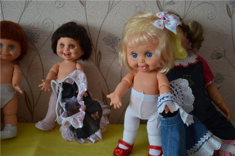 Долгожданная посылочка. Сарафанчики для кукол Baby Face Galoob (фото 3)