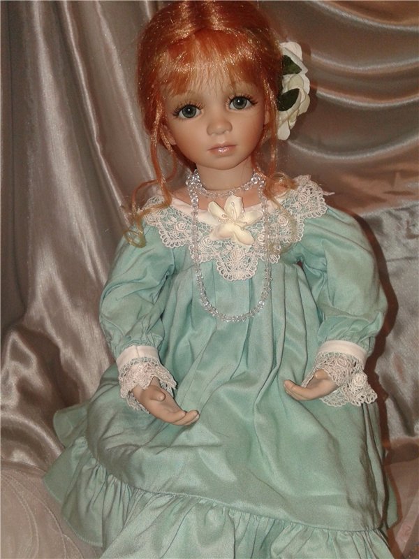 ЧУДЕСА под Новый год случаются!!! Фарфоровая кукла Сью Линг Ванг (фото 10)