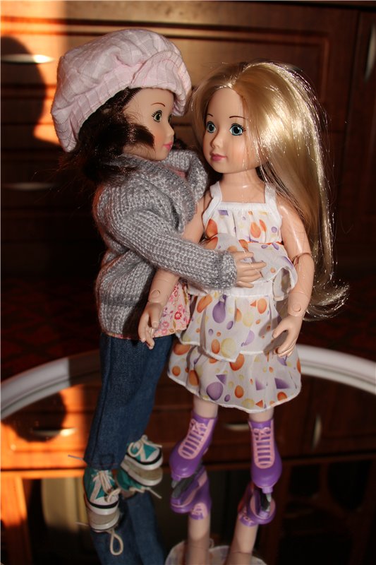 Фигурное катание — Куклы Jolina Zapf (Джолина): шарнирные балерины