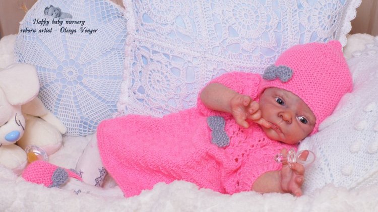 Моя милая Саманта. Кукла реборн Олеси Венгер (фото 10)