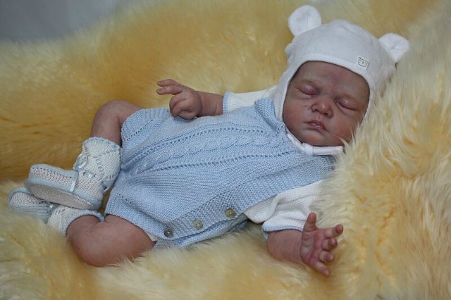 Кукла реборн CASPAR прототип художник Beatrix Schröder