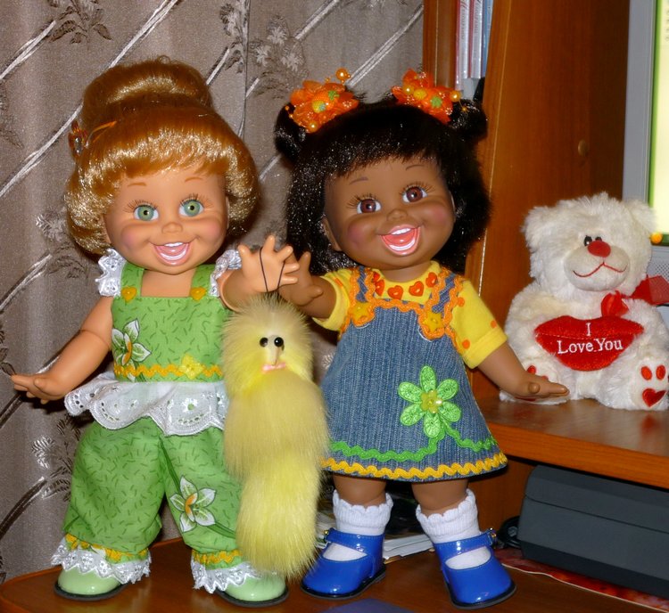 Показ мод №2 для кукол Galoob Baby Face