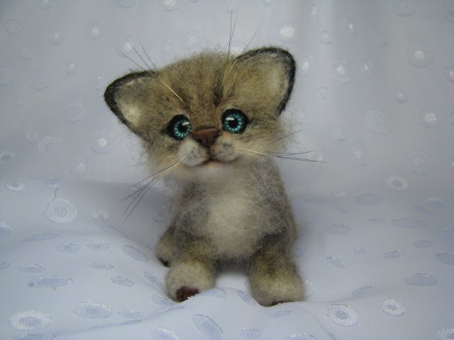 Сибирячок. Авторская игрушка валянием из шерсти Ольги Чернухо (фото 6)