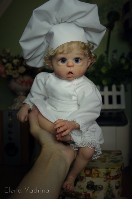 Мой маленький помощник. Куклы реборн Елены Ядриной